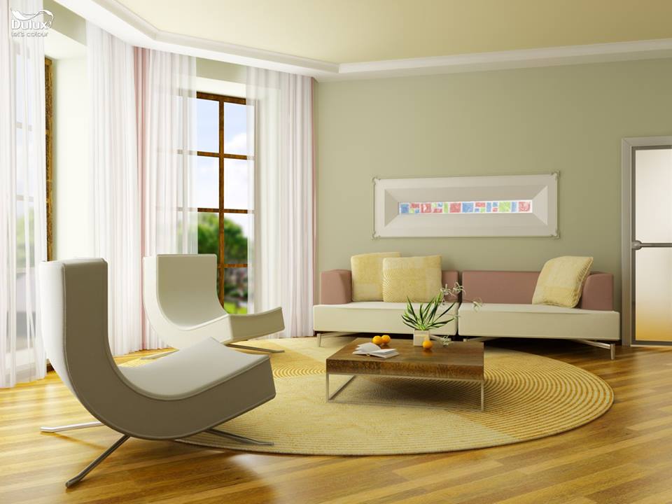 Cách chọn màu sơn nội thất tuyệt hảo cho phòng khách