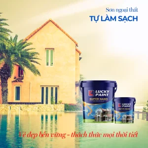 Sơn ngoại thất tự làm sạch – Vẻ đẹp bền vững thách thức mọi thời tiết