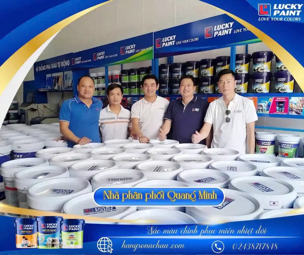 Hệ thống phân phối Lucky Paint – Điểm tựa vững chắc của Sơn Á Châu suốt hơn một thập kỷ