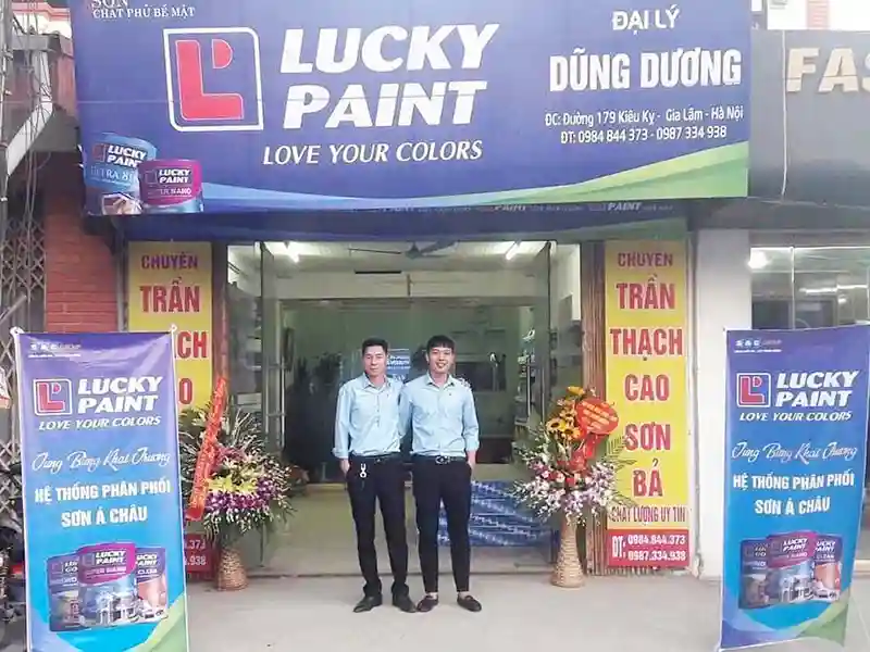Hệ thống phân phối Lucky Paint
