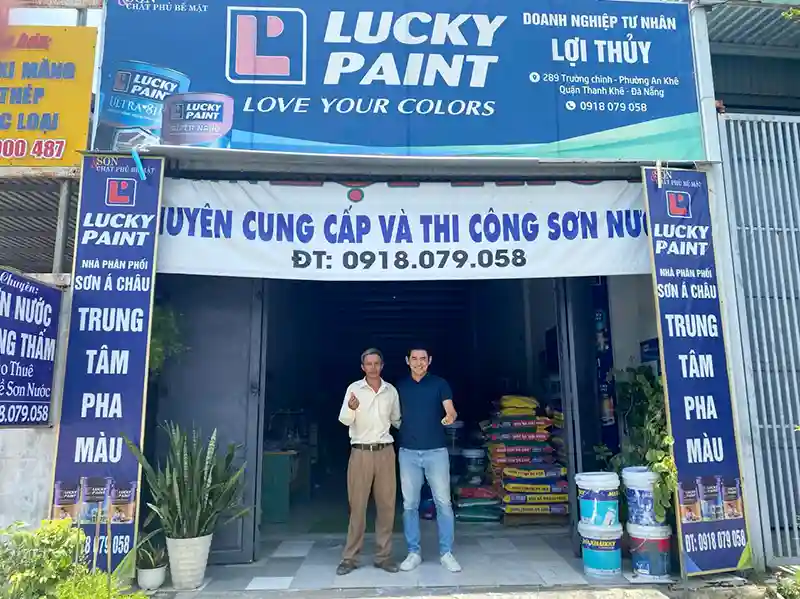 Hệ thống phân phối Lucky Paint