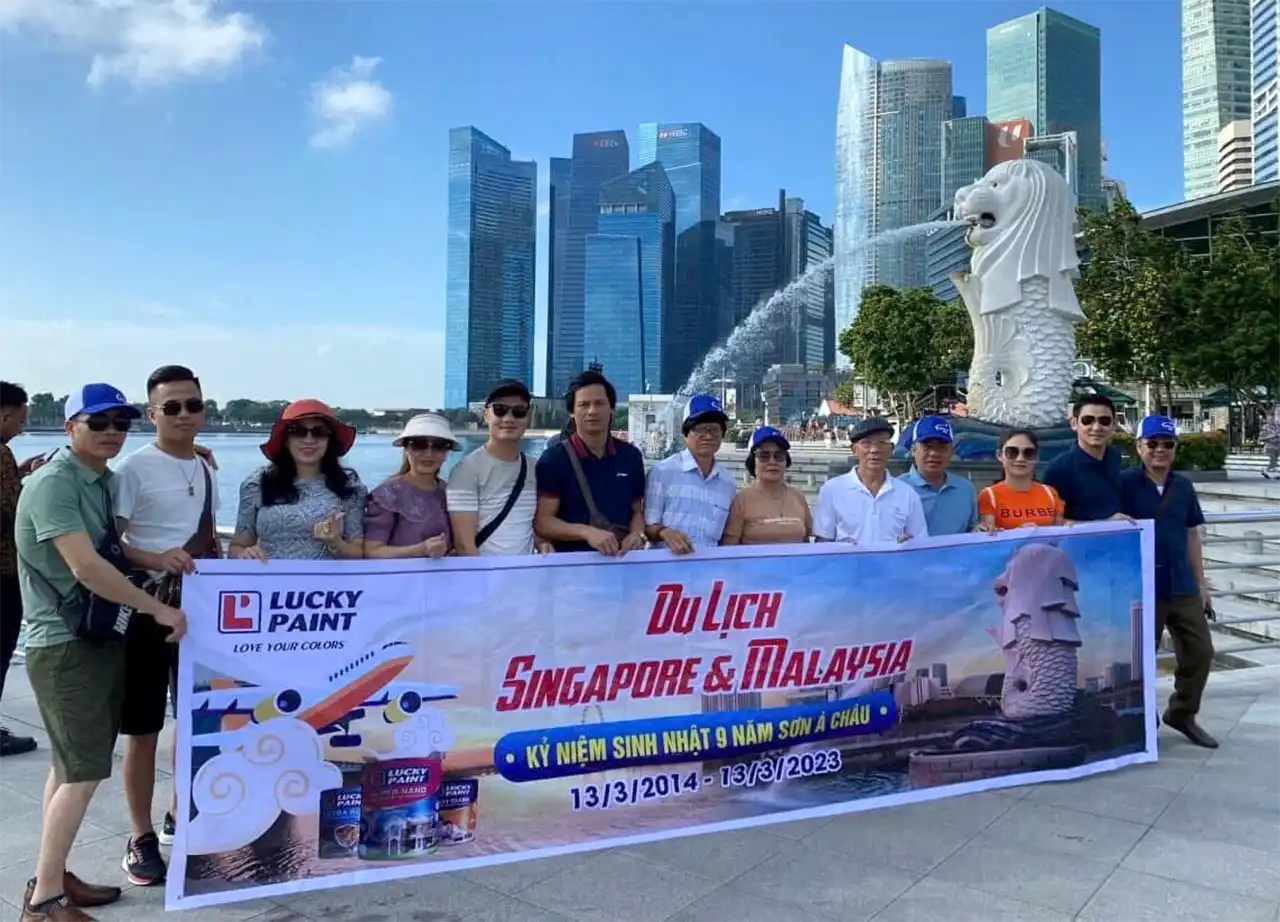 Hợp tác bền lâu khám phá năm châu – Cơ hội vàng cùng LUCKYPAINT