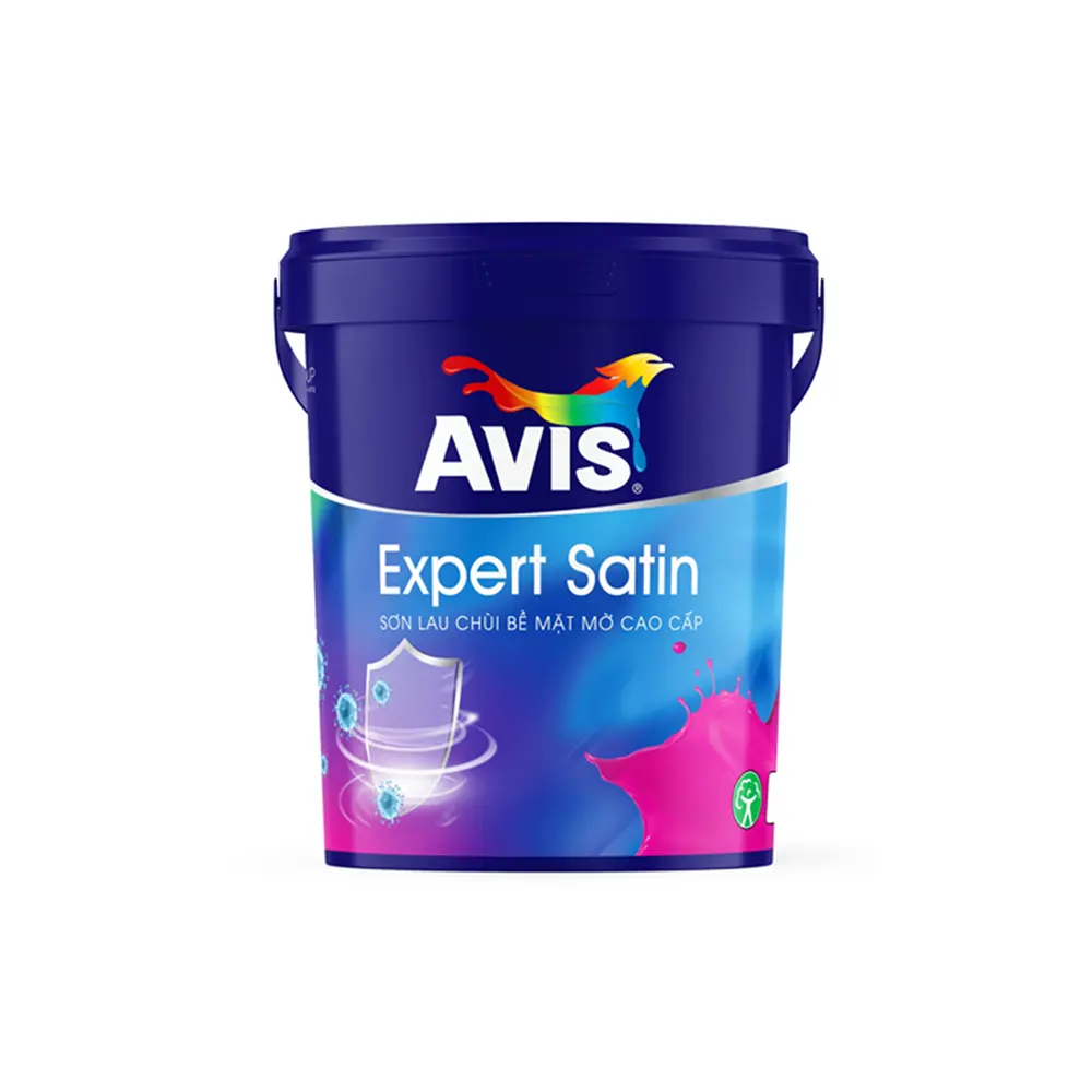 EXPERT SATIN Sơn lau chùi bề mặt mờ cao cấp 1 EXPERT SATIN Sơn lau chùi bề mặt mờ cao cấp
