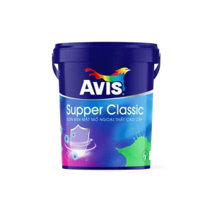 SUPER CLASSIC Sơn mịn mặt mờ ngoại thất cao cấp